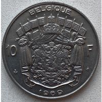 Бельгия 10 франков 1969 г. Belgique