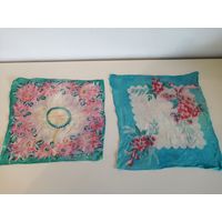 Платочки старинные газовые. Цена за 2