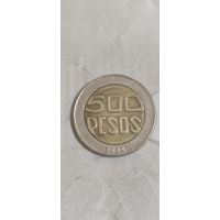 Колумбия 500 песос 2004