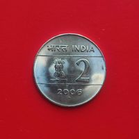 Индия 2 рупии 2006