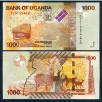 Уганда 1000 Шиллингов 2021 год, UNC