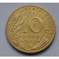 Франция, 10 сантимов 1982 г.