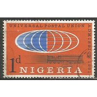 Нигерия. Вступление страны в ВПС. Электровоз. 1961г. Mi#105.