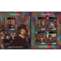 Мальдивы 2014г  Живопись  ИСКУССТВО КАРТИНЫ    к/б+бл MNH