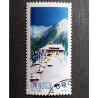 Марка Польша 1972 год Туризм