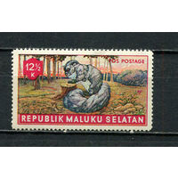 Малуку Селатан - 1953 - Фауна. Медленный лори 12 1/2к - 1 марка. MNH.  (Лот 38HT)-TG3P15