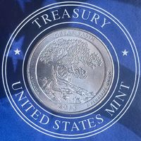 США 25 центов 2013г. (Р). Национальный парк Грейт-Бейсин.