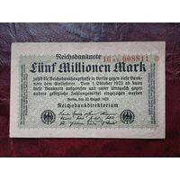 5000000 марок Германия 1923 г.