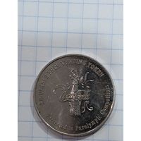 Жетон coca-cola паралимпиада Сидней 2000