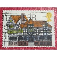 Лот 203. Великобритания. Год Европейского архитектурного наследия.  Ряды Честера GB674 (с наклейкой)