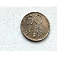 Швеция. 50 оре 1973 года. 171-я.