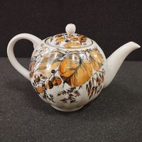 Чайник заварочный Золотая осень Мой Сад, объём 750 мл. ЛФЗ, СССР