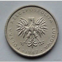 Польша 10 злотых, 1987