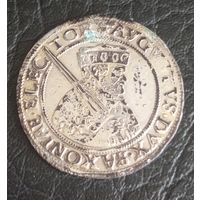 1/4 талера Саксония 1586. Фальшак.