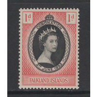 1953 Фолкленды /Falkland Island** Коронация Королева Елизавета II