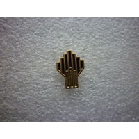 Знак фрачный. ПАО "НК "Роснефть"". Роснефтегаз. Логотип эмблема. Нефть газ. Латунь цанга.