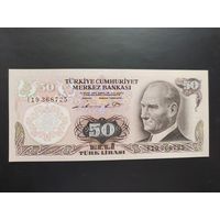 Турция. 50 лир (образца 1976 года, P188(1), UNC)
