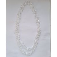 Бусы. Стекло. Шарики. Огранка. Длина 108 см!