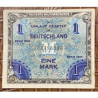 Банкнота 1 марка 1944 год. Германия  Оккупация Союзными войсками