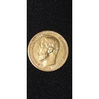 5 рублей, 1898г. Золото, Николай ll