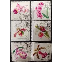 ГДР 1968. Орхидеи. Полная серия