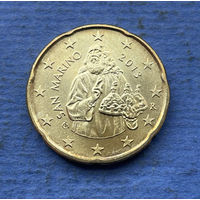 Сан-Марино 20 евроцентов 2013