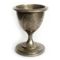 Пашотница XIX век. Серебро 40 гр. позолота Европа Австро-Венгрия