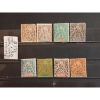ФРАНЦИЯ 1892г. Диего-Суарез. Чист* и Гаш.