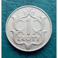 Польша 1 злотый 1929 г