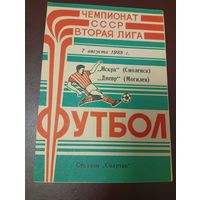 Искра (Смоленск)-Днепр(Могилёв)7.08.1988г.