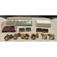 Все лоты с рубля.Запонки СССР,позолота