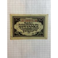50 пфеннингов (нотгельды) г. Германия.
