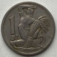 Чехословакия 1 крона 1923 г.
