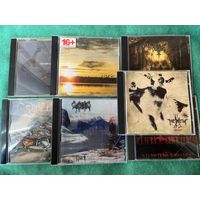 Семь альбомов на CD-R Helheim, Windir, Graveland и др...