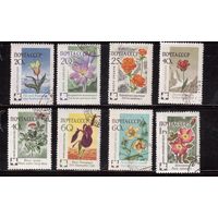 СССР-1960, (Заг.2009-2416), гаш.(с клеем), Флора, Цветы, полная серия(2)4