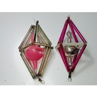 Ёлочная игрушка Стеклярус , СССР .