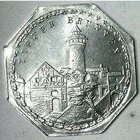 ГЕРМАНИЯ НЮРНБЕРГ 20 пфеннигов 1920 год - ШТЕМПЕЛЬНЫЙ БЛЕСК!