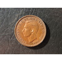 Британия. Пол пенни.1940. С 20 копеек. Распродажа коллекции. Смотрите другие лоты.