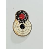 Значек " Юный Стрелок  " . СССР . С рубля .