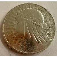 5 злотых 1934 г.  Польша.  Ядвига.  Серебро