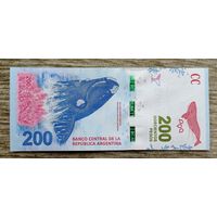 Werty71 Аргентина 200 песо 2016 UNC банкнота Кит
