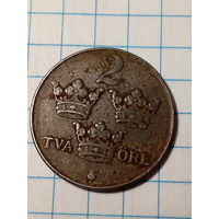 2 эре Швеция 1949 год