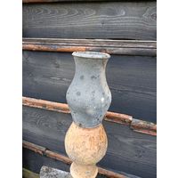 Старинный,редкий "Горшок-шамотная керамика" 18-19век, с чердака!