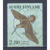 [1939] Финляндия 1996. Фауна.Птицы.Вальдшнеп. Гашеная марка.