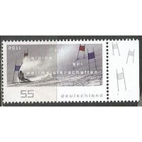 Германия. ЧМ по горным лыжам. 2010г. Mi#2834.