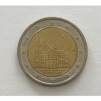 2 евро Германия 2011 Федеральная земля Северный Рейн-Вестфалия D