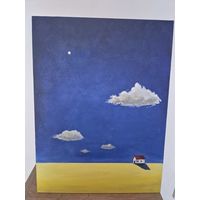 Картина акрилом "Милый дом"