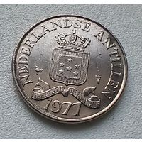 Антильские острова 25 Центов 1977.  5-6-20