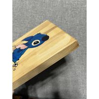 Живопись на доске "Стич"