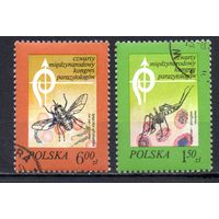 Международный конгресс паразитологов Польша 1978 год серия из 2-х марок